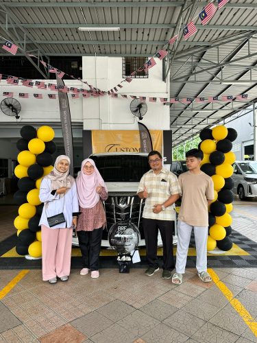 Penyerahan kereta pelanggan Ainun Auto Recond 4