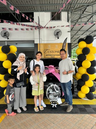 Penyerahan kereta pelanggan Ainun Auto Recond 5