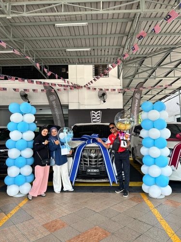 Penyerahan kereta pelanggan Ainun Auto Recond 6