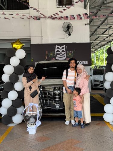 Penyerahan kereta pelanggan Ainun Auto Recond 2