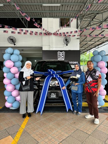 Penyerahan kereta pelanggan Ainun Auto Recond 1