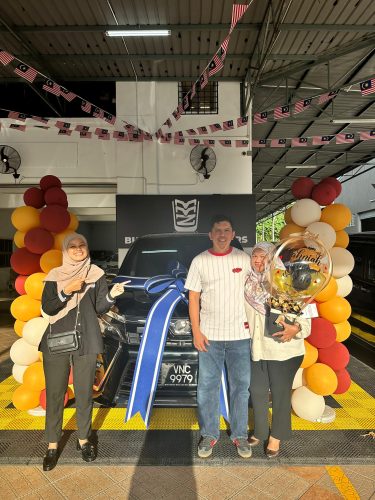 Penyerahan kereta pelanggan Ainun Auto Recond 12