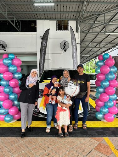 Penyerahan kereta pelanggan Ainun Auto Recond 10