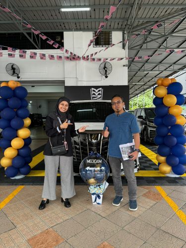 Penyerahan kereta pelanggan Ainun Auto Recond 9