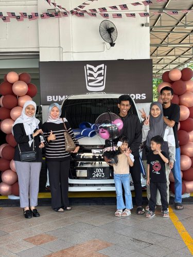Penyerahan kereta pelanggan Ainun Auto Recond 8